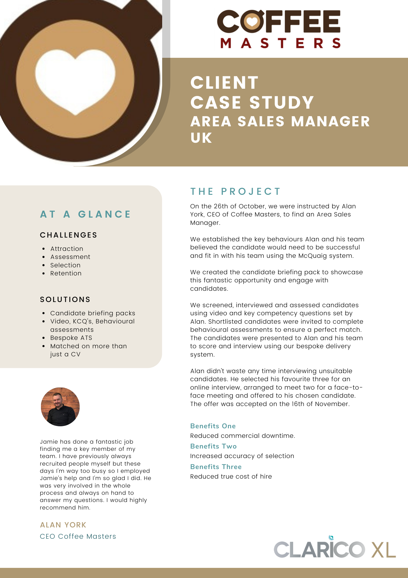 case study sales manager